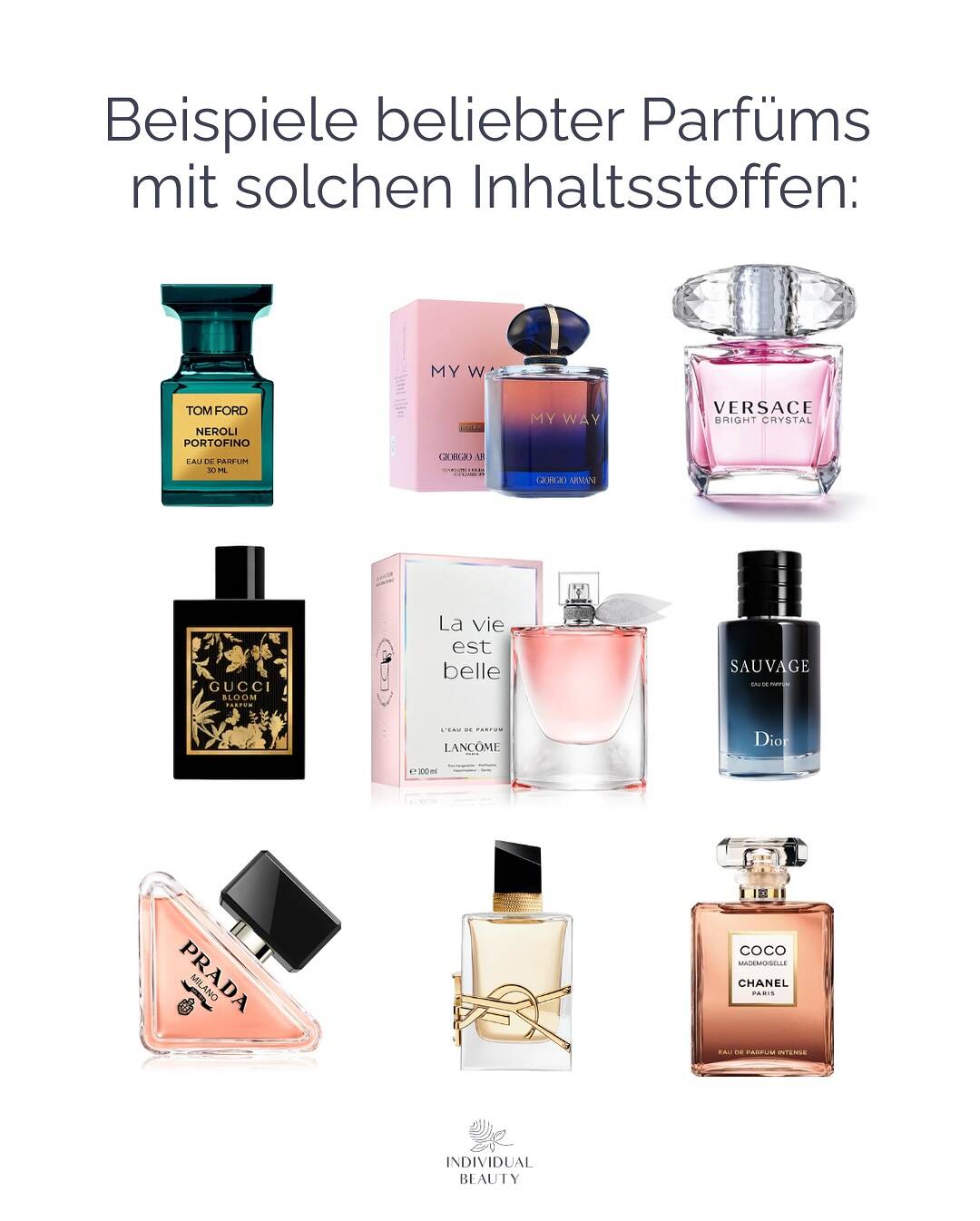 ☀️✨ Achtung Parfum-Fans!
Manche Duftstoffe können deine Haut lichtempfindlicher machen und so Pigmentflecken fördern.
Ein oft übersehener Grund, warum Flecken trotz guter Pflege entstehen.
In unserem neuen Carousel erfährst du:
💡 Welche Duftstoffe du kennen solltest
💡 Worauf du bei Parfüms achten musst
💡 Wie du deine Haut ganz einfach schützt
Weil schöne Haut kein Zufall ist – sondern das Ergebnis von Wissen + der richtigen Pflege. 💖
#individualbeautywien #pigmentflecken #sonnenschutz #skincaretipps #medicalbeauty #duftwissen #photosensitivität #parfumliebe #summerglow #hautpflegewien #glowfromwithin #ästhetikwien #spfistamust #realbeautyfacts
