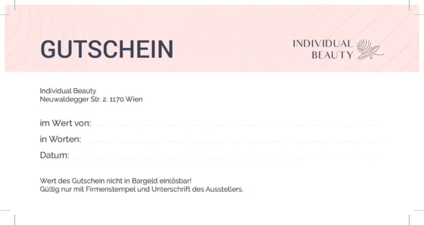 GESCHENKGUTSCHEINE- DAS PERFEKTE GESCHENK FÜR JEDEN ANLASS: